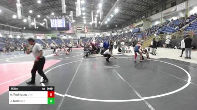 113 lbs Semifinal - Alex Rodriguez, Chatfield WC vs Josiah Neri, NM Bad Boyz