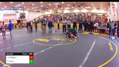 285 lbs Cons. Semi - John Phillips, Liberty vs Thomas Lund, Costa Mesa