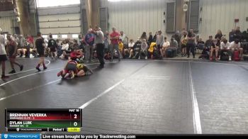 76 lbs Round 3 - Dylan Luik, Ranger WC vs Brennan Veverka, Warhawks Elite