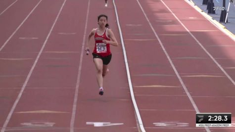 High School Girls' 4x400m Relay Prep Independent, Event 164, Finals 1