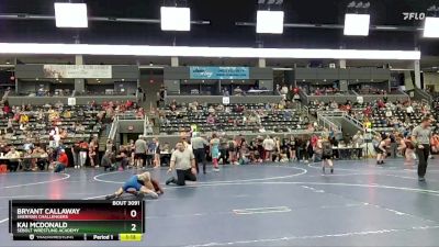 80 lbs 1st Place Match - Kai McDonald, Sebolt Wrestling Academy vs Bryant Callaway, Sherman Challengers