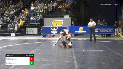 184 lbs Consolation - Colt Doyle, Oregon St. vs David Key, Naval Academy Prep School