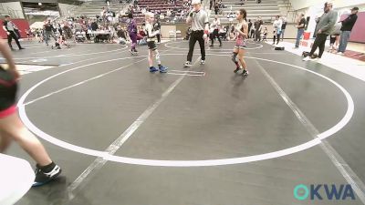 67 lbs Rr Rnd 1 - Braelynn Williams, Wagoner Takedown Club vs Reagan Wartluft, Broken Arrow Wrestling Club