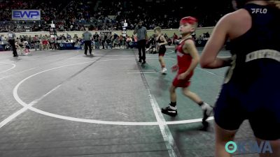 49 lbs Consi Of 8 #1 - Jack Crain, Skiatook Bulldog Wrestling vs Bentlee Egleston, Claremore Wrestling Club