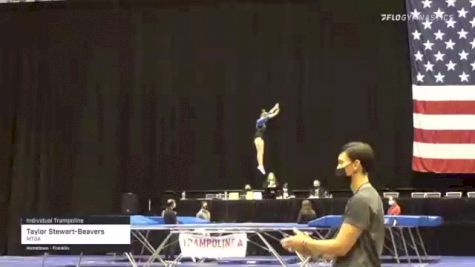 Taylor Stewart-Beavers - Individual Trampoline, MTGA - 2021 USA Gymnastics Championships