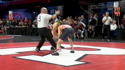 165 lbs Semifinal - Brett Donner, Rutgers vs Bailee O'Reilly, Minnesota