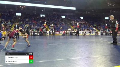 41 lbs Final - Jonah Burkett, Claysburg-Kimmel vs Hayden Zemba, Easton