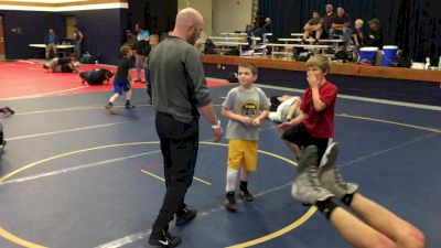 High Crotch Ankle Roll at Scramble Camp