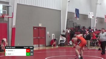 197 lbs Finals (2 Team) - Hunter Caister, Olivet College vs Sean Gast, Ohio Northern