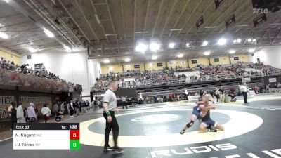 126 lbs Round Of 16 - Nicholas Nugent, St. Anne-Pacelli Catholic School vs Jason Torres, Malvern Prep