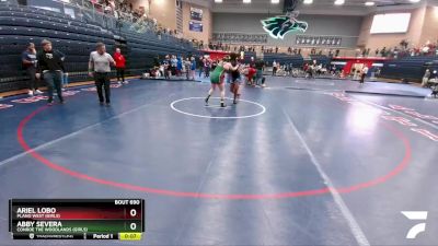 235 lbs Cons. Round 1 - Abby Severa, Conroe The Woodlands (Girls) vs Ariel Lobo, Plano West (Girls)