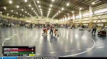 97 lbs Round 3 (6 Team) - Keanna Conrad, Idaho vs Kezra McKenzie, Gold Rush