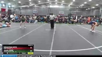 120 lbs Round 3 (4 Team) - Gavin Risse, South Dakota Fury vs Sevastian Soto, Iowa Yellow