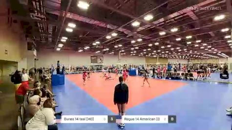 Dunes 14 teal (HO) vs Rogue 14 American (OV) - 2022 JVA Summerfest presented by Nike