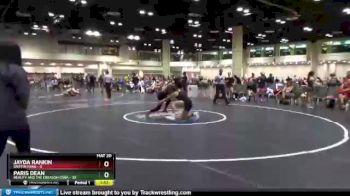 132 lbs Round 1 (10 Team) - Paris Dean, Beauty And The Creason Iowa vs Jayda Rankin, Griffin Fang