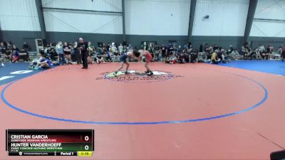 132 lbs Cons. Round 3 - Hunter Vanderhoeff, CNWC Concede Nothing Wrestling Club vs Cristian Garcia, Sunnyside Ironman Wrestling