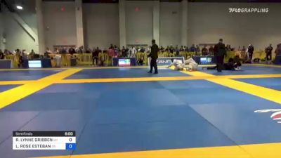 RITA LYNNE GRIBBEN vs LEILANI ROSE ESTEBAN 2021 American National IBJJF Jiu-Jitsu Championship