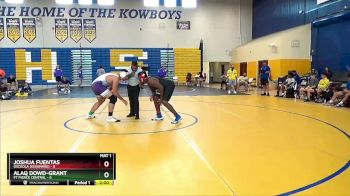 285 lbs Semifinals (8 Team) - Alaq Dowd-Grant, Ft Pierce Central vs Joshua Fuentas, Osceola (Kissimmee)