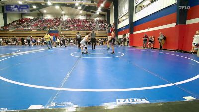 100 lbs Rr Rnd 2 - Connor Richardson, Barnsdall Youth Wrestling vs Mckinlee Harn, Keystone Wrestling Club