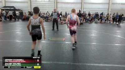 75/80 Round 2 - Jeffery O`Connell, Mark Twain Elementary School vs Zacoby Holmes, Pine River Middle School