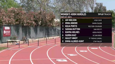 Women's 400m Hurdles, Finals 6