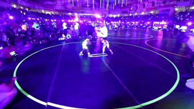 43 lbs Round Of 16 - Theo Price, Grandview Wolves vs Jackson McDougall, Central Coast Most Wanted