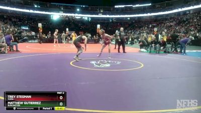 150-2A Cons. Round 3 - Matthew Gutierrez, Burlington vs Trey Stegman, Yuma