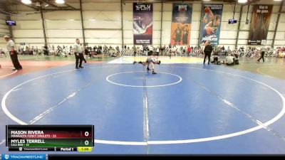 84 lbs Rd# 2 10:30am Friday - Mason Rivera, Minnesota Funky Singlets vs Myles Terrell, Cali Red