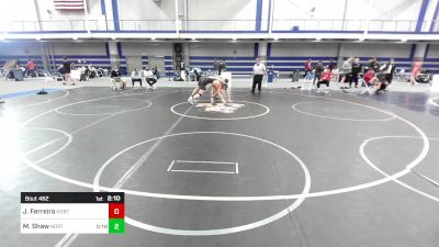 197 lbs Semifinal - Jacob Ferreira, North Carolina State-Unattached vs Max Shaw, North Carolina