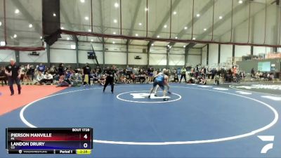 144 lbs 1st Place Match - Pierson Manville, PA vs Landon Drury, CO