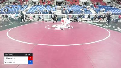 132 lbs Cons 64 #2 - Logan Mainard, Missouri vs Wyatt Hinton, Ohio