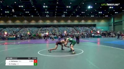 141 lbs Round of 16 - Jack Hathaway, Oregon State vs Matt Findlay, UN-Utah Valley