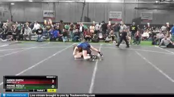 106 lbs Round 3 (8 Team) - Aiden Smith, Iowa Gold vs Payne Reilly, Montana Maroon