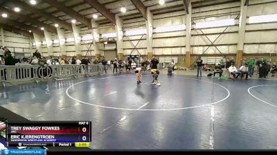 78 lbs Semifinal - Trey Swaggy Fowkes, JWC vs Eric Kjerengtroen, Sanderson Wrestling Academy