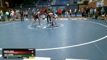 105-115 lbs Round 3 - Krew Venz, Morgan Wrestling Club vs Levi Jones, Sanderson Wrestling Academy