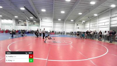 56 lbs Consolation - Grogan Ivatts, New England Gold WC vs Derrick King, Top Flight Wr Ac