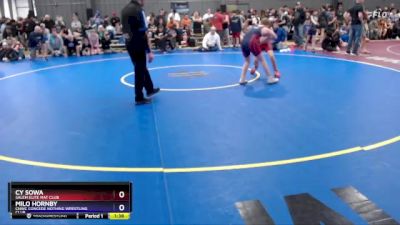 108 lbs 3rd Place Match - Cy Sowa, Salem Elite Mat Club vs Milo Hornby, CNWC Concede Nothing Wrestling Club