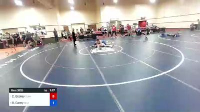 92 kg Cons 8 #2 - Carson Gooley, Team Idaho Wrestling Club vs Brennan Carey, Nixa High School Wrestling