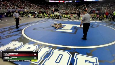 1st Place Match - Gabe Turman, Lincoln East vs Calvin Empkey, Norfolk