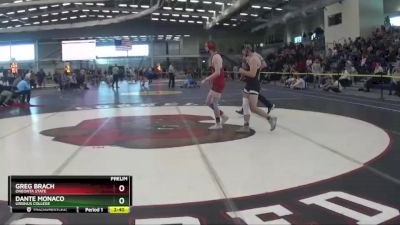 149 lbs Prelim - Greg Brach, Oneonta State vs Dante Monaco, Ursinus College