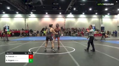 174 lbs C Of 32 #2 - Robert Patrick, Virginia vs Bryce Rogers, Brown University