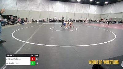 105 lbs Rr Rnd 2 - Justice Schultheis, LWA 14U vs Aiden Jalajel, Team Tulsa NDT