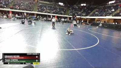 59 lbs Champ. Round 2 - Tiago Cortes, Hammer Time Wrestling Academy vs Graham Meyer, High Altitude Wrestling Club