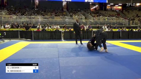 STEVEN L DESKIN vs MARC-ANDRÉ BRISEBOIS 2024 Pan Jiu Jitsu IBJJF Championship