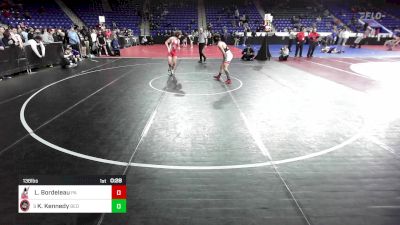 138 lbs Quarterfinal - Lance Bordeleau, Pinkerton Academy vs Kiaben Kennedy, Bedford