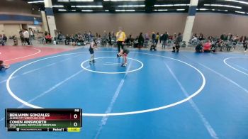 76-78 lbs Round 3 - Benjamin Gonzales, Alamo City Wrestling Club vs Cohen Ainsworth, Gracie Barra Westchase Wrestling Club