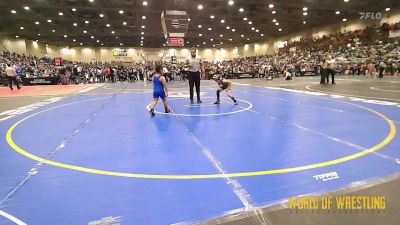 70 lbs Round Of 16 - Jaime Castro, Top Dog Wrestling Club vs Louie Hauder, Victory WC