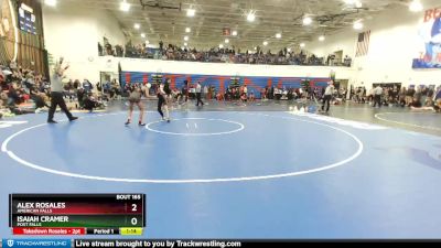 113 lbs Cons. Round 1 - Isaiah Cramer, Post Falls vs Alex Rosales, American Falls