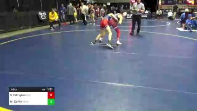 80 lbs Round Of 32 - Sanchir Edington, Bishop McCort vs Matt Coffin, Pennridge