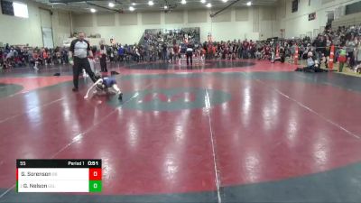 55 lbs Round 1 - Gunnar Nelson, Glencoe Silver Lake vs Gibbs Sorenson, Byron Bears